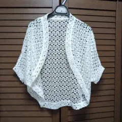 tian tian nuo mai ホワイト レース ボレロ
