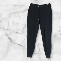 CABaN キャバン コットンカシミヤパンツ ジョガー M ブラック