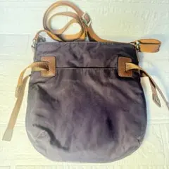 【美品】 ショルダー バック ハンティングワールド ナイロン ポーチ 紫