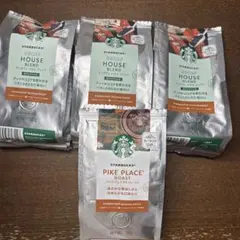 専用品スターバックスコーヒー ディカフェ ハウスブレンド　パイクプレイスローストのサムネイル