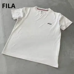 FILA ロゴ入り Tシャツ 白 M