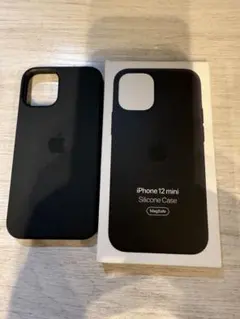 Apple iPhone 12 mini 純正シリコンケース ブラック