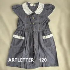 ARTLETTER ♦️ワンピース 120cm さくらんぼ刺繍のサムネイル