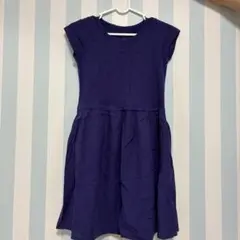 BONTON 半袖 ワンピース 12A パープル匿名配送のサムネイル