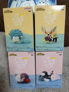 【僕のヒーローアカデミア】Fluffy Puffy フィギュア 4体セット