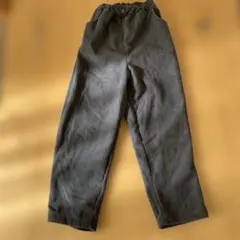 裏起毛コーデュロイロングパンツ。