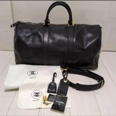 レア　CHANEL シャネル ボストンバッグ ハンドバッグココマークのサムネイル
