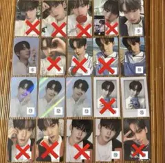 ハンユジン ゼベワン トレカ まとめ売り