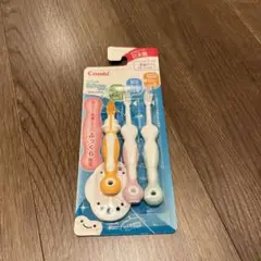 Combi 乳歯　歯ブラシセット 3本