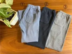 キッズ　レギンスパンツ　120cm　3点セット　ユニクロ　西松屋