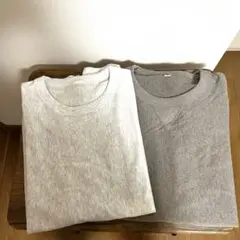 【未使用】GU スウェT 5分袖　2色セット