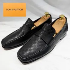LOUIS VUITTON ヴィトン ローファー メンズ ブラウン 0616③ - メルカリ