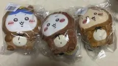 ちいかわ たぬきだもん くじ B賞 ぬいぐるみ 3点セット