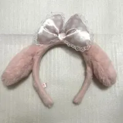 マイメロディ カチューシャ サンリオピューロランド ピンク ドット柄