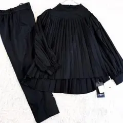 RUIRUE BOUTIQUE プリーツブラウス セットアップ