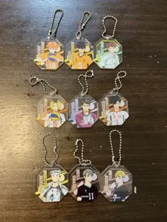 2026年最新】全8種セット 「ハイキュー!! アクリルキーホルダー