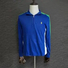【訳アリ・超格安】POLO RALPH LAUREN 長袖 ハーフジップTシャツのサムネイル