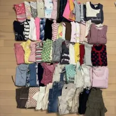 女の子　子供服　110cm 120cm まとめ売り　大量　64点