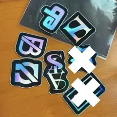 【新品】BMSG アーティストロゴ5点のみ ホログラム加工ステッカー