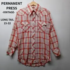 Vintage 60s～70s PERMANENT PRESS ウエスタンシャツのサムネイル