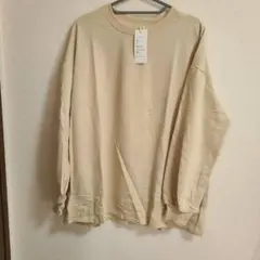 ✨新品✨Amoretu ベージュ レディース　Mサイズ 長袖Tシャツ