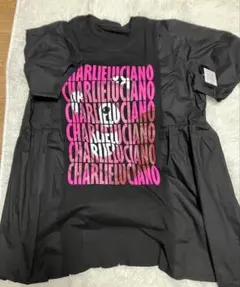 新品CHARLIELUCIANO 半袖 Tシャツ ブラックのサムネイル