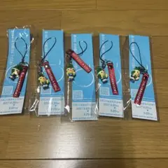 スポレク青森　アップリート君　ストラップ　5個セット