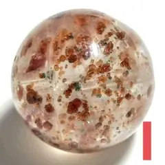 桜瑪瑙 カーネリアン 共生スフィア 天然石 置物 - メルカリ