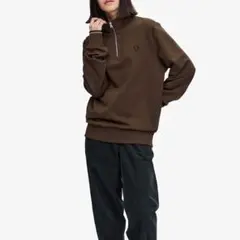 2026年最新】Fred Perry カラー：ブラウン系 メンズ トレーナー 