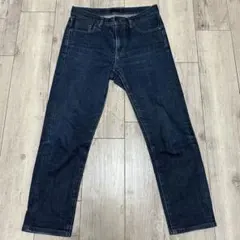 ユニクロ UNIQLO ストレッチセルビッジ　スリムフィットジーンズ 30