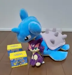 匿名配送プライズラプラス&チョロネコぬいぐるみ+オマケまとめ売り