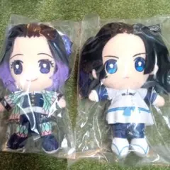 鬼滅の刃 胡蝶しのぶ　神崎アオイ chibiぬいぐるみ　2種 ちびぬい