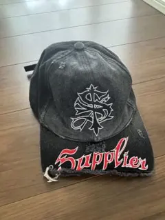 c*♡様 〔最安値〕Supplier×Noremid メッシュキャップ Noremid X Supplier Spier Web Cross Leather Patch Mesh Cap