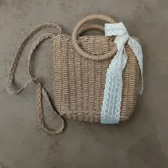 ショルダーバッグ カゴバッグ