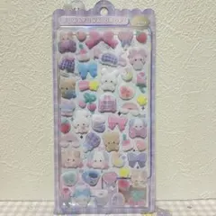 【正規品】ふわふわドロップシール ぬいぬいふわふわ クーリア フロッキー