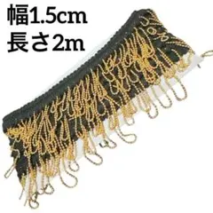 ⭐️新品⭐️キラリ 手芸用 フレンジ 2m 素材 ハンドメイド かわいい