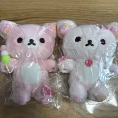 桜　リラックマ　コリラックマ　ぶらさげぬいぐるみ