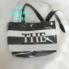 完売品★THE WEEKEND HOTEL★ストライプ　ボーダー　バッグ2wayのサムネイル