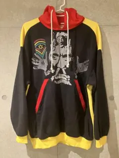 SAMPLESS プリント パーカー ボアダムス 坂本慎太郎