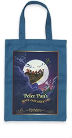 ピーターパン トートバッグ　ファンタジースプリングス　エコバッグ