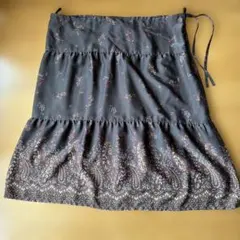 COMME CA ISM フレアスカート ひざ丈 フリーサイズ