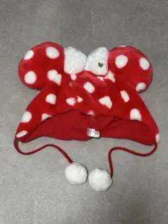 レア 水玉 ミニー ファンキャップ ディズニー