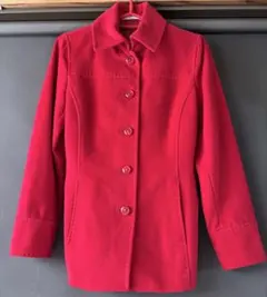 ROPE赤カジュアルコートMサイズ