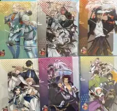 刀剣乱舞　セブンイレブングッズ　クリアファイル　6枚です‼️