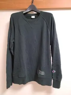 チャンピオン　クルーネックスウェット　サイドポケット付き　サイズS