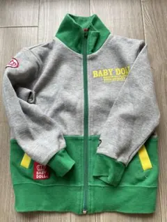 BABY DOLL ジップアップ トレーナー 100