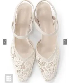 レースストラップパンプス[gd1517]