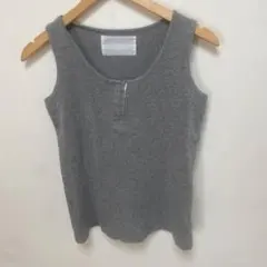 レディース タンクトップ グレー S相当