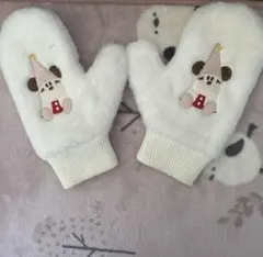 ディズニークリスマス2024 リルリンリン ミトン　マフラー　2個セット