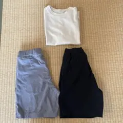 ユニクロ　ウルトラストレッチアクティブショートパンツ　2枚　おまけつき　130